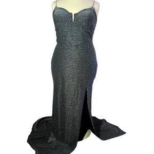 Fashion Nova Plus Size Shine Tonight Maxi Dress